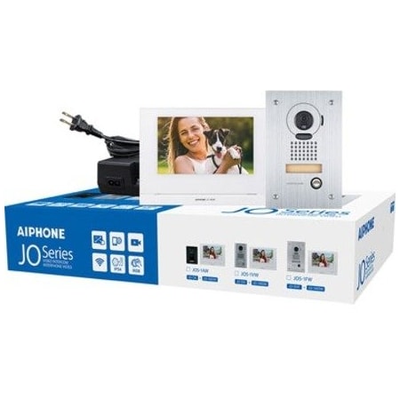Aiphone HandsFree Color Video Set 7 in. Screen And Vandal Resistant Door Station JOS-1FW