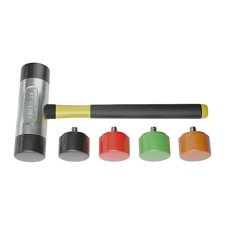 American Hammer Replaceable Tip Hammer, Aluminum, 1.2 lb AM35ARTFG