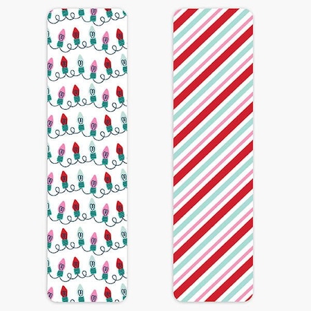 Nashville Wraps Holiday Lights Cookie Backer Cards, 2.625 x 9.5, 25PK GCBHL29