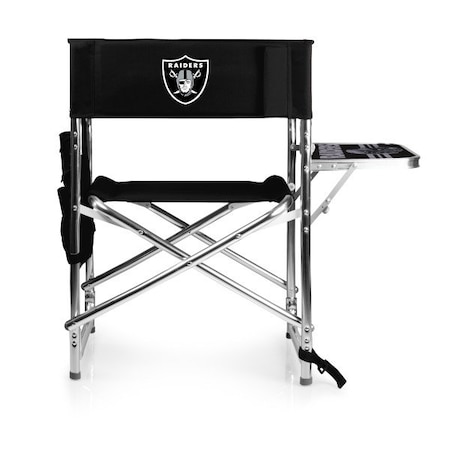 Picnic Time Family Of Brands NFL Las Vegas Raiders - Sports Chair 809-00-179-234-2