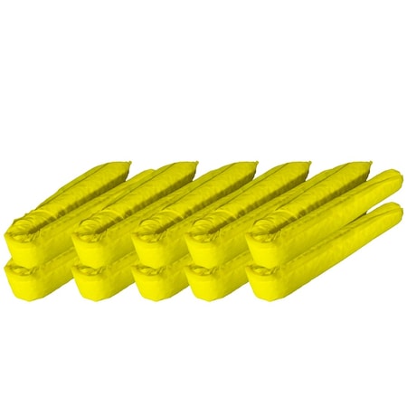 Chemsorb Hazmat Absorbent Diking Tubes, 10PK SP80HZ-S348-10
