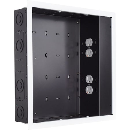 Chief DESCRIPTION: IN-WALL LARGE WHT - W/ SURGEX 2 OUTLETS PAC526FWP4