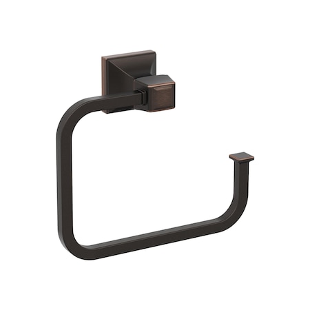 Amerock Mulholland Oil Rubbed Bronze Traditional 5-3/4 in 146 mm Length Towel Ring BH36022ORB