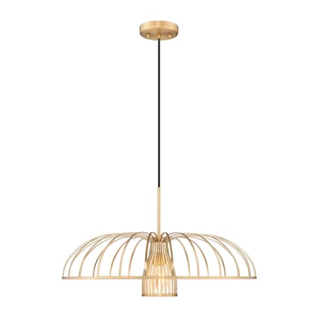 Z-Lite Valencia Modern Gold 1 Light Pendant 623P24-MGLD