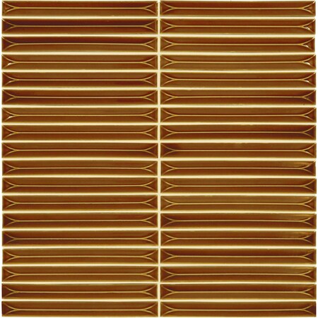Daltile Artefino Vintage 1.5 x 6 Pyramid Mosaic 9.70 SQFT/Carton, 10PK AR451/26PYRMSGL