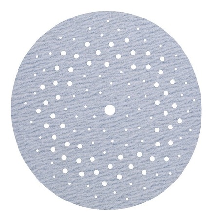 Norton Co 0 Sanding Disc, 5 in Dia, 1116 in Arbor, Coated, P180 Grit, Fine, Alumina Ceramic Abrasive, Spiral 4037