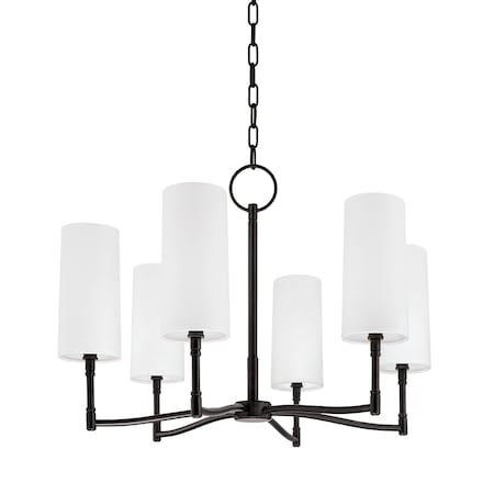 Hudson Valley Lighting Dillon 6 Light Chandelier 25 In. Old Bronze 366-OB