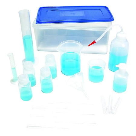 United Scientific Supplies Inc Plasticware Kit, Plastic PLKIT20