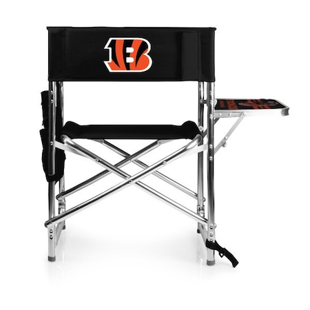 Picnic Time Family Of Brands NFL Cincinnati Bengals - Sports Chair 809-00-179-074-2