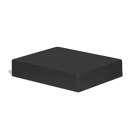 Masonways ENDCAP & MERCH, BLACK SOLID SIDED MCH1112-BK