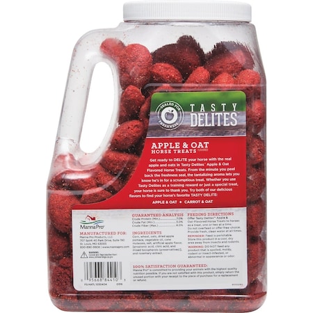 Manna Pro Tasty Delites 4 Lb. Apple Flavored Horse Treat 1030404
