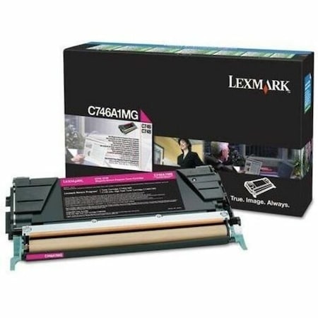 Lexmark Standard Yield Magenta Toner Cartridge 7K YLD C746A1MG