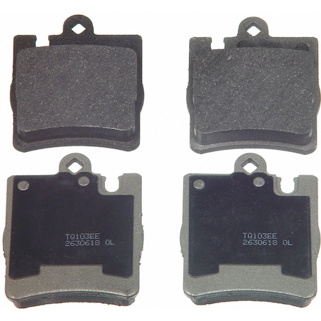 Wagner Brakes Disc Brake Pad Set-MX876 MX876
