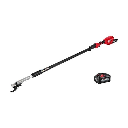 Milwaukee Tool Pruning Shears, 1-3/4 in Cut Cap, Steel 3 in L Blade, Battery Included, 84 in Tool L 3008-20, 48-11-1865