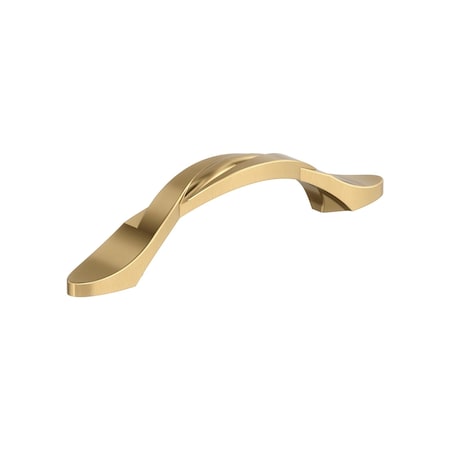 Amerock Intertwine 3 inch (76mm) Center-to-Center Champagne Bronze Cabinet Pull, 25PK 25VMP21171CZ