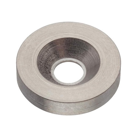 Zoro Select Countersunk Washer, Fits Bolt Size #4 , Stainless Steel Plain Finish Z9972-SS