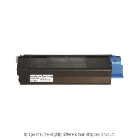 Okidata Replacement, CYAN Compatible Toner, 5,000 page yield 42127403