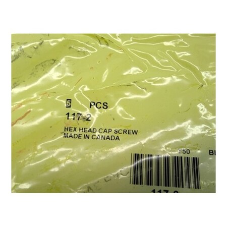 Cnh BOLT 5/PK SQUARE, CNH OEM 117-2 117-2