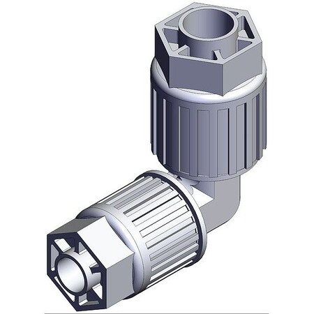 Smc High Purity Tube Fitting, Reducer, PFA LQ3E4A-R1