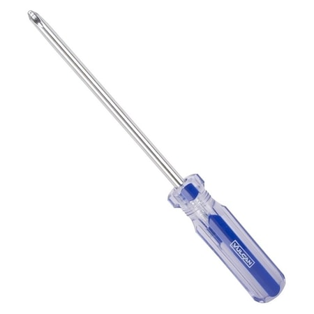 Vulcan Screwdriver, No 3 Drive, Phillips Drive, 9-3/4 in OAL, 6 in L Shank, Plastic Handle TB-SD10
