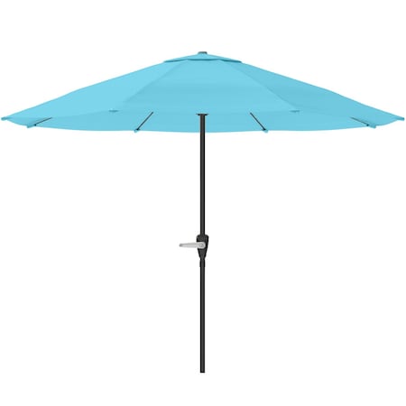 Pure Garden 9-Foot Outdoor Patio Umbrella, Blue 50-101-B
