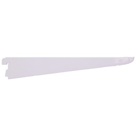 Prosource Dual Track Shelf Bracket, 132 lb/Pair, 11 in L, 2 in H, Steel, White 25207PHL-PS