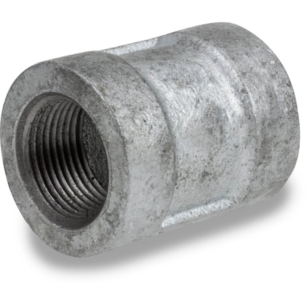 Usa Industrials Pipe Fittings - Galvanized Malleable Iron - Class 300 - Coupling - 1in NPT Female ZUSA-PF-20910