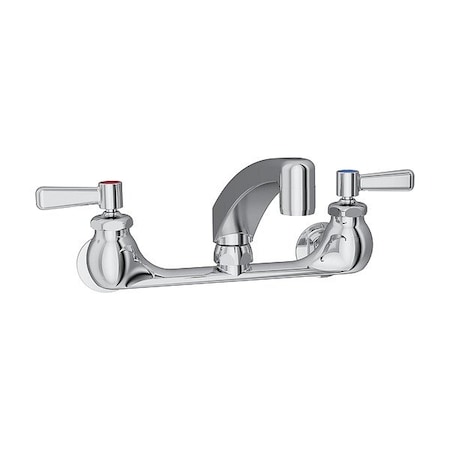 Elkay Handle-Operated Faucet, Manual, Arc LK940AT08L2H