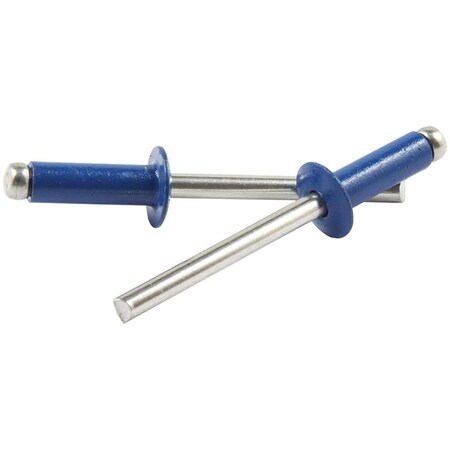 Powerhouse Small Head Aluminum Rivet, Chevron Blue, 250PK PO3652811