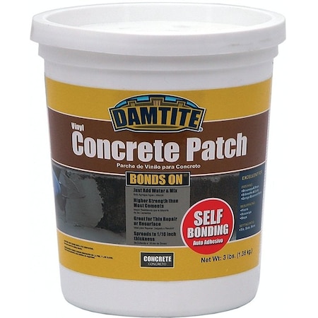Damtite VINYL CONCRETE PATCH BONDSON 3LB 04003