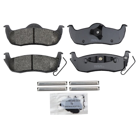 Wagner Brake SevereDuty Rear Disc Brake Pad Set, SX1087