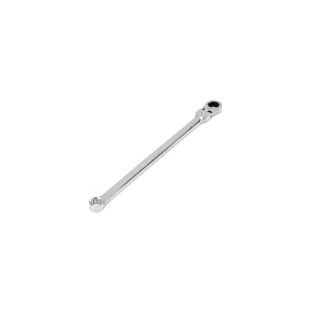 Tekton 7/16'' Long Fixed/Flex Head 12-Point Ratcheting Box End Wrench WRB35311