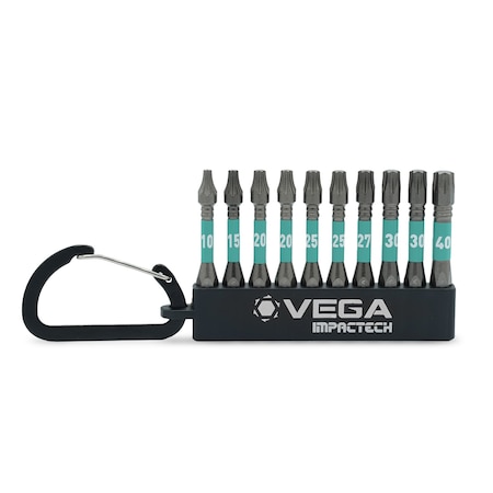 Vega Impactech Torx Carabiner Set - 10pc T150TCS10