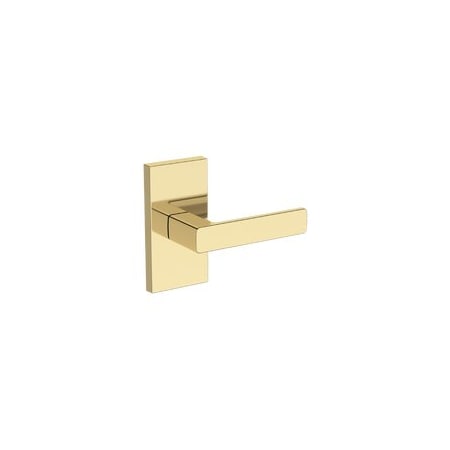 Baldwin Residential Door Levers Passage Right Hand Non-Lacquered Brass PSSHACFR031