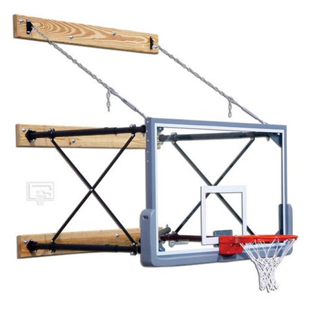 Gared Sports 3 x 4 ft. Four Point Wall Mount Series Extension Rectangular Board 2300-3044