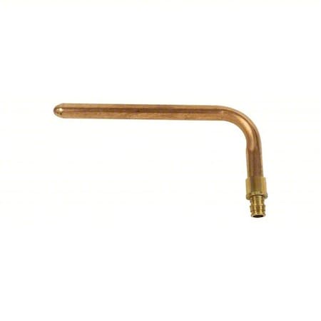 Uponor Elbow, Brass, Barbed 1/2 in, 1/2 in LF2865050