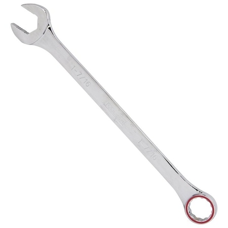 Vulcan Combination Wrench, SAE, 1-7/16 in Head, Chrome Vanadium Steel MT6547512