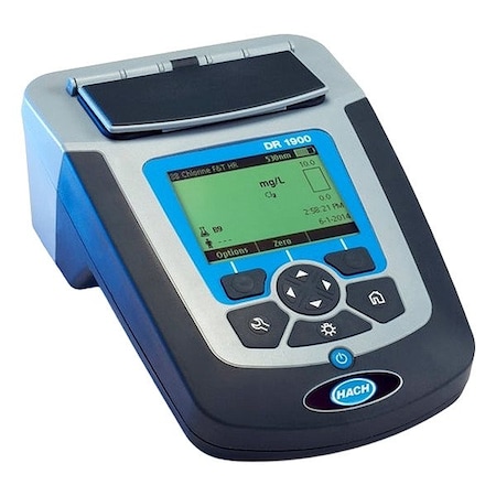 Hach Spectrophotometer, 3 7/8 in H, 7 in W DR1900-01H