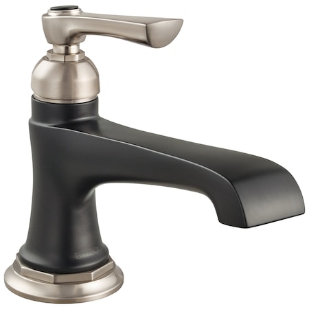 Brizo Rook: Single-Handle Lavatory Faucet 1.2 GPM 65060LF-NKBL-ECO