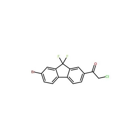 Ak Scientific 7-Bromo-2-(chloroacetyl)-9, 9-difluorofluorene (5g), CAS 1378387-81-5 9686AL-5g