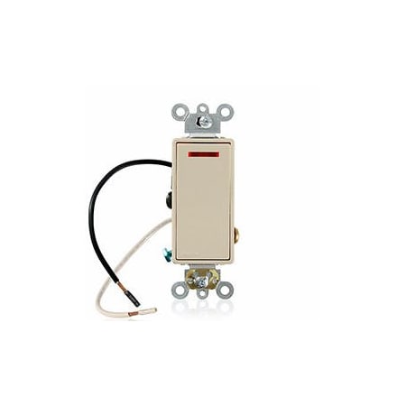 Leviton AC Quiet Switch, Ivory, 4.1 in H 5638-2I