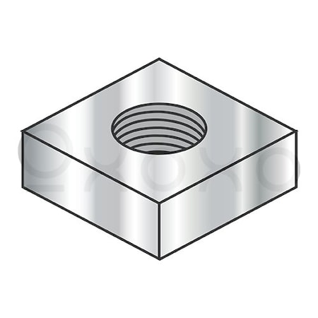 Oxoxo 10-24 Square Machine Screw Nut 18 8 Stainless Steel, 2500PK 538562