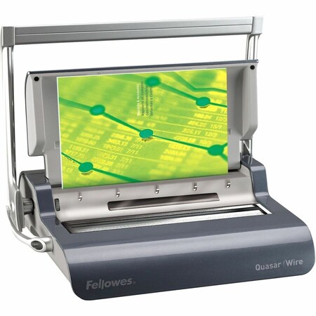 Fellowes Binding Machine, Wire, Metallic Gray 5217401