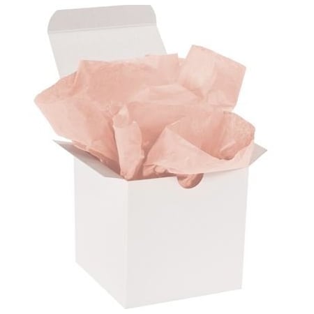 Bubblefast 480 20 x 30'' Peach Gift Grade Tissue Paper BFT2030W