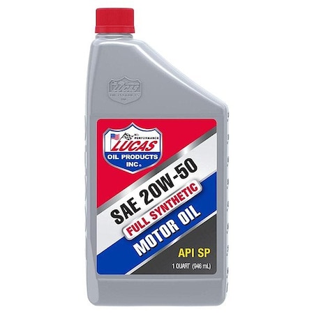 Lucas Oil Oil, 1 qt Sz, Amber 10054