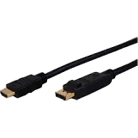 Comprehensive Connectivity Microflex Pro AV-IT Series 18G Highspeed HDMI Cable Jet, Black - 15 ft. MHD18G-15PROBLKA
