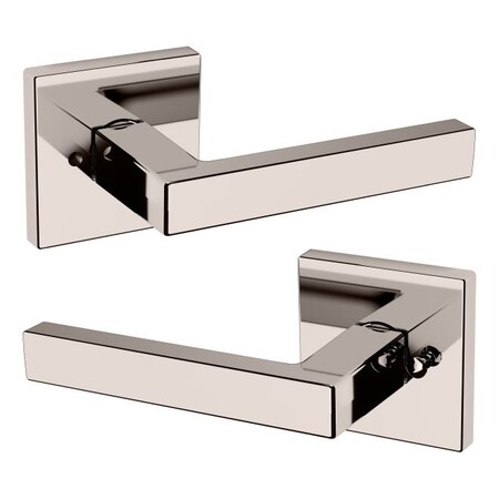 Baldwin Baldwin Preconfigured L023 Lever with R017 Rose Privacy Lock with 2-3/8in Backset and Full Lip L023055PRIV