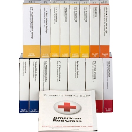 First Aid Only First Aid 16 Unit ANSI Refill, White FAO90581