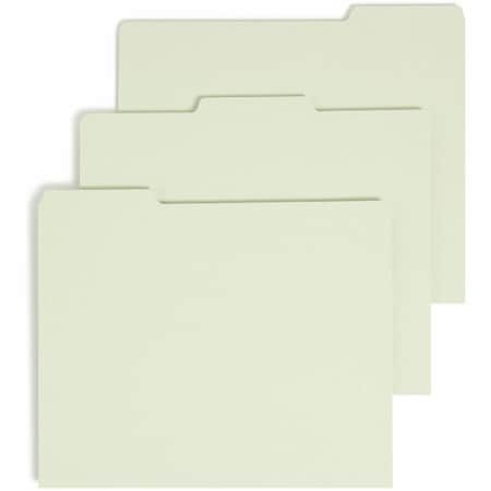 Smead Index Tabs, Green/Gray, PK100 SMD50334
