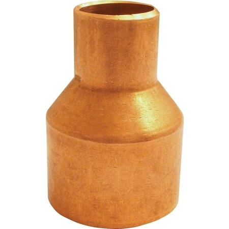 Epc Elkhart Products 101R Series Reducing Pipe Coupling with Stop, 1-1/2 x 3/4 in, Sweat 30772
